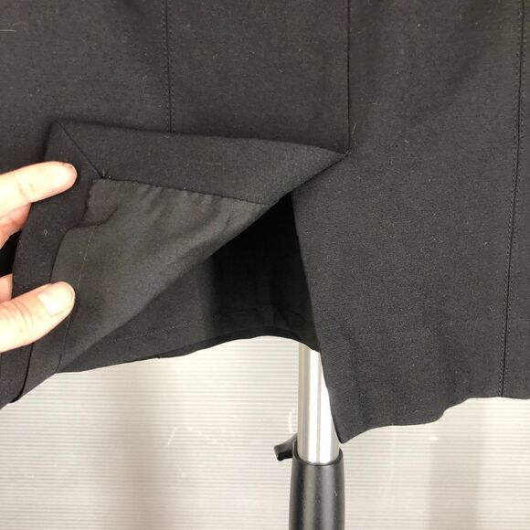WHITE HOUSE BLACK MARKET Black Pencil Skirt Sz 4 - Picture 6 of 7